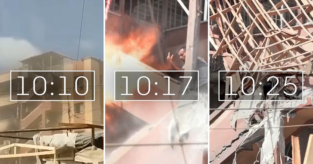 Minut för minut – dubbelattacken mot sjukhuset i Gaza
