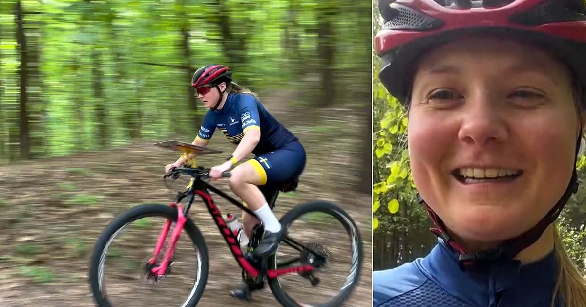 Gabriella tävlar i udda cykelsporten i EM i Litauen
