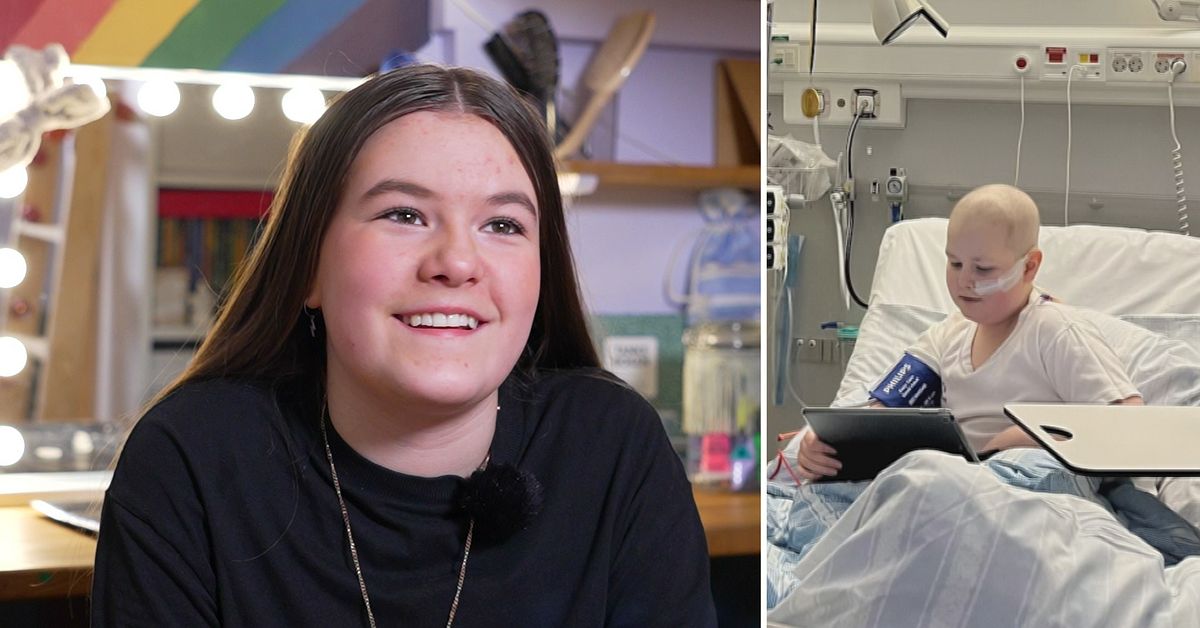 Sigrid, 11, hjälper sin cancersjuke bror – donerade stamceller | SVT ...