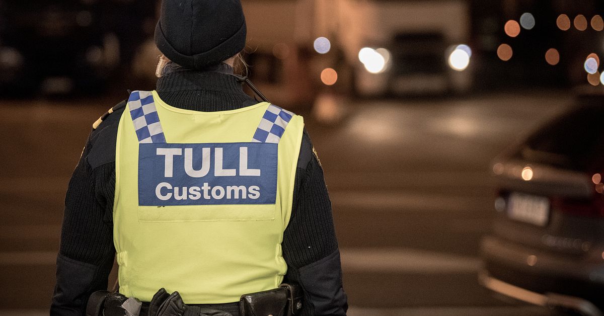 G&auml;ngkriminell fr&aring;n J&ouml;nk&ouml;ping f&ouml;rlorade &ouml;ver en miljon kronor i tullen