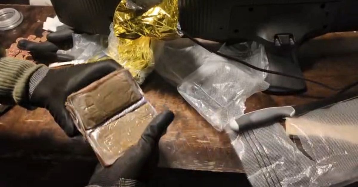 Förrådsfynd i Huddinge spräckte knarkliga i Spanien – se bilderna