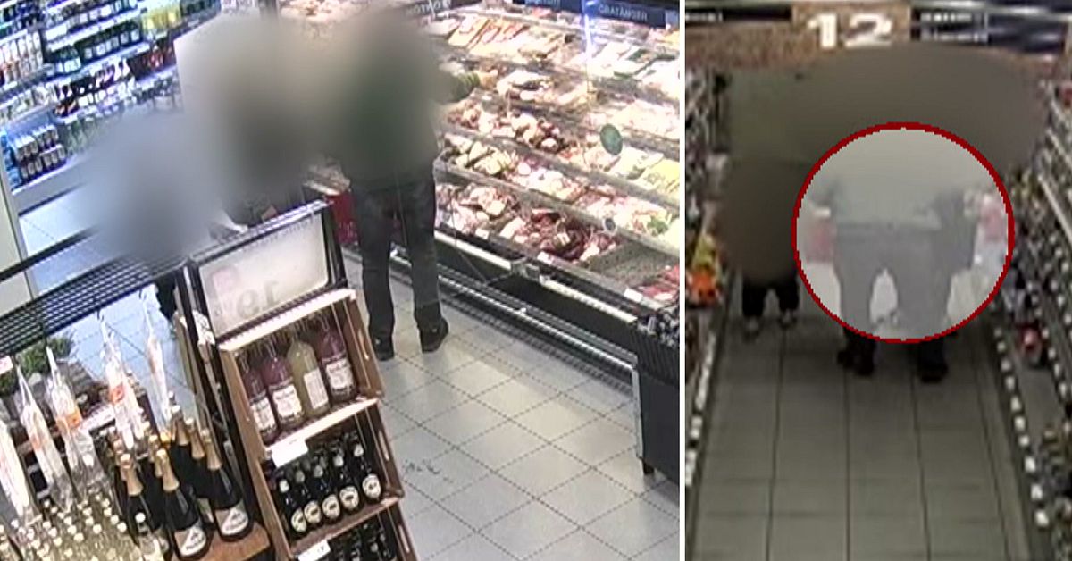 H&auml;r stj&auml;l tjuvarna k&ouml;tt i Nyk&ouml;ping &ndash; framf&ouml;r butikens kameror