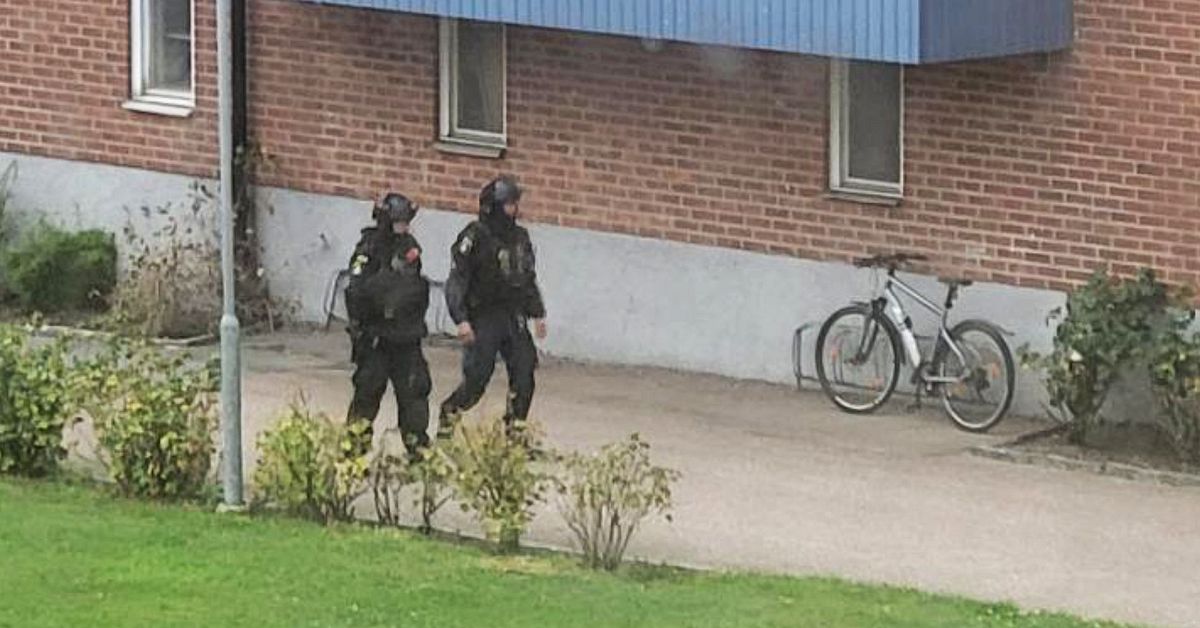 Misstänkt farligt föremål i Mölndal – bedöms som skarpt