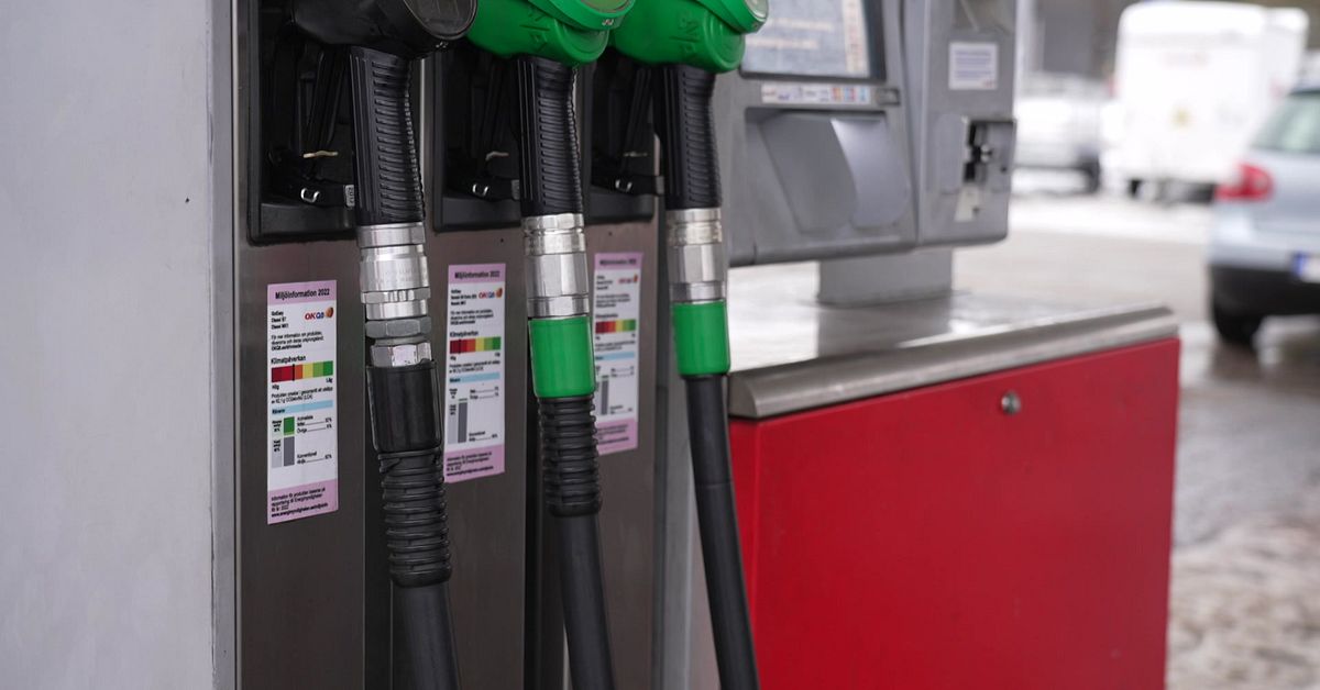 Miljöetiketter vid pump är felaktiga – vill ersätta med QR-kod