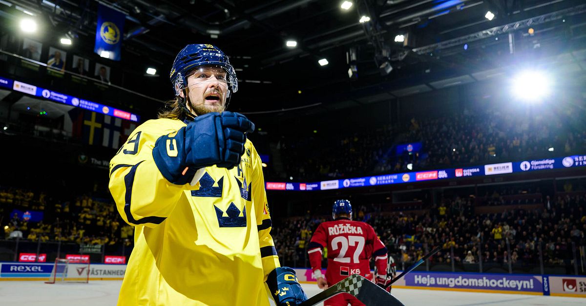Ice hockey: Sweden defeated the Czech Republic in the Beijer Hockey Games – double goals in one minute