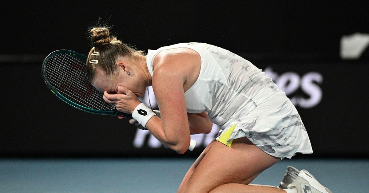 Tennis: Rybakina utslagen efter galen match | SVT Sport
