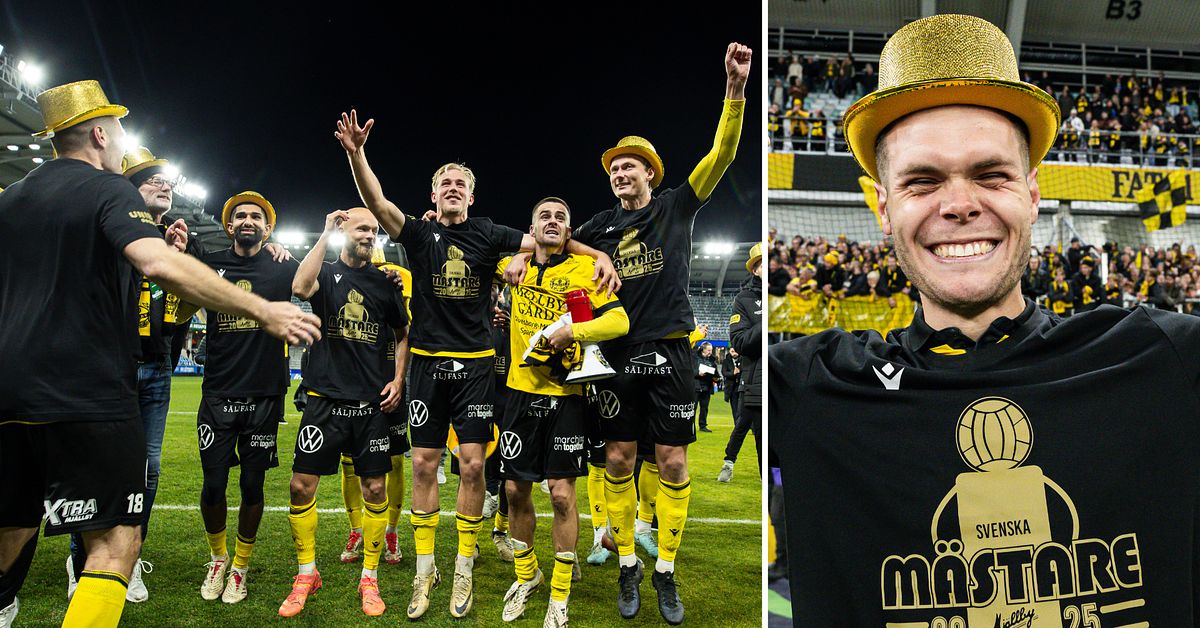 Mjällby AIF vinner SM-guld 2025