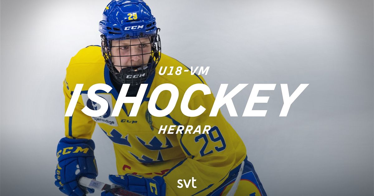 Se Sm&aring;kronornas guldjakt i finalen av U18-VM i ishockey