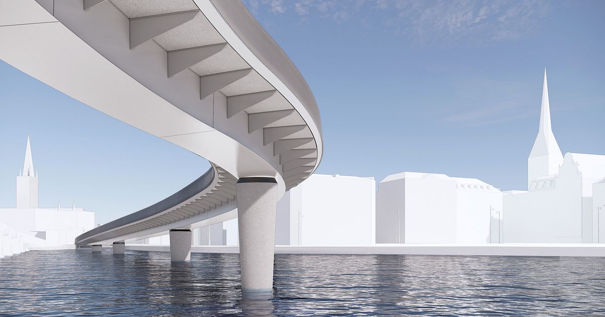 S&aring; h&auml;r blir Slussens nya cykelbro: &rdquo;Sm&auml;cker och enkel design&rdquo;