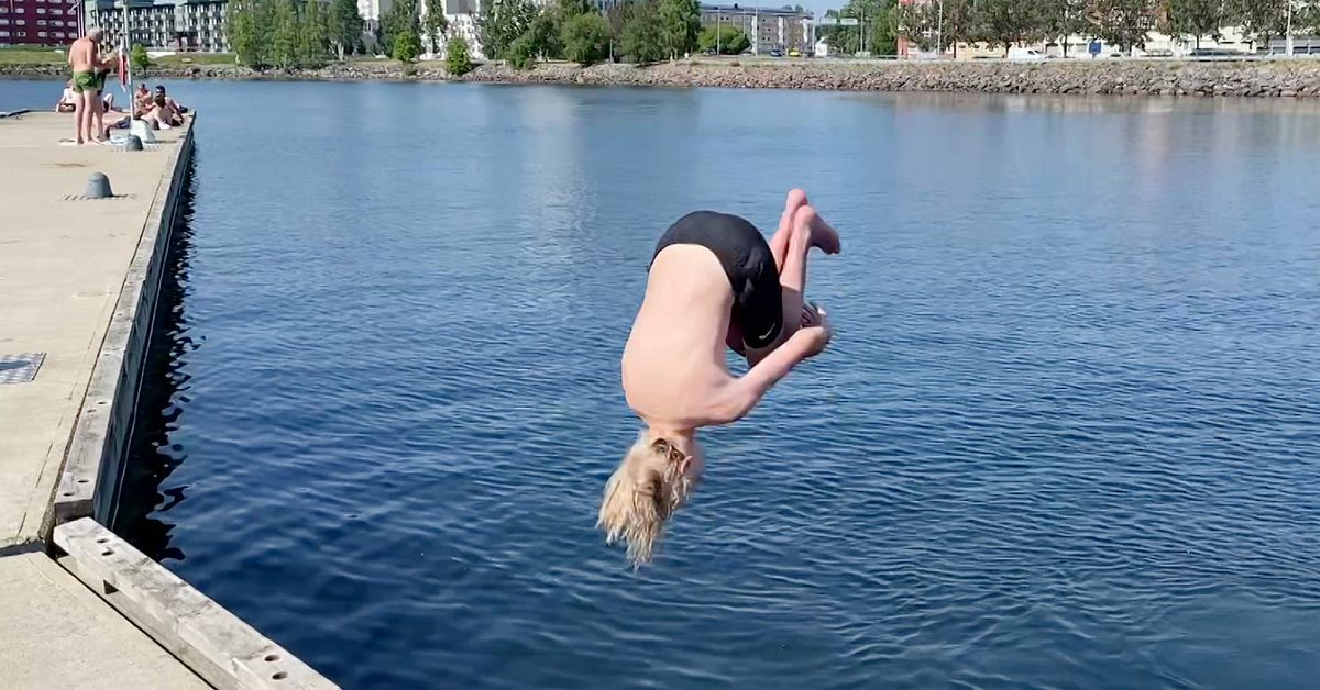 Här är värmeböljans toppar i Norrbotten – då blir de svalare