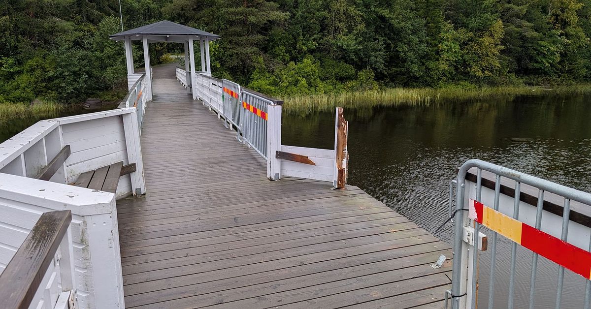 Kinabron vid Nydalasj&ouml;n i Ume&aring; st&auml;ngs av &ndash; efter skadeg&ouml;relse