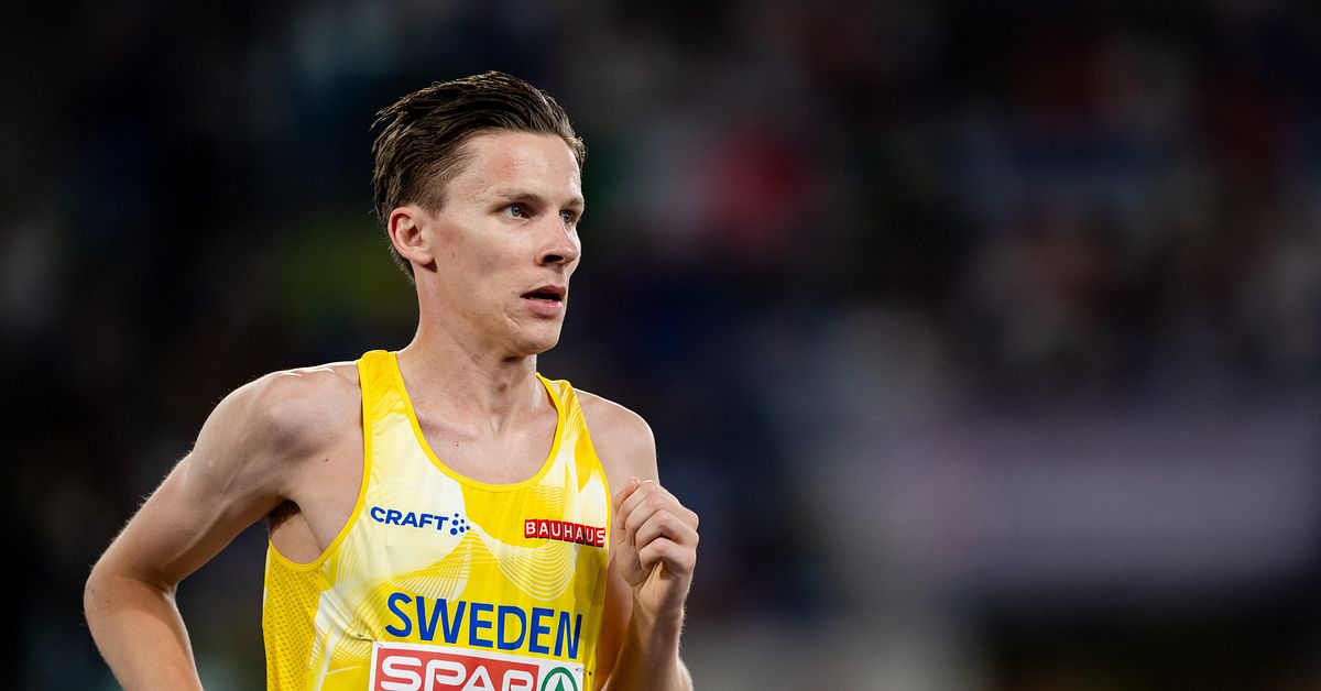 Andreas Almgren skriver historia med nytt Europarekord på 10 km väg