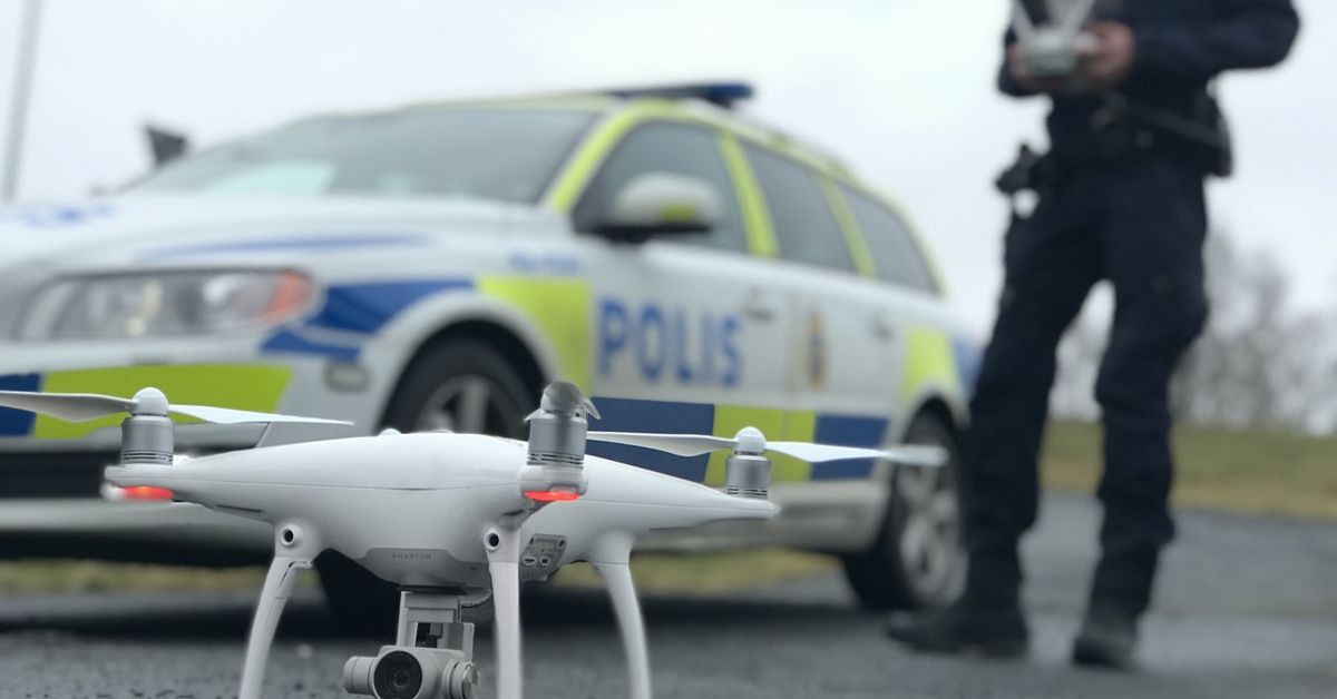 Polisen ska kamerabevaka Eksjö med drönare