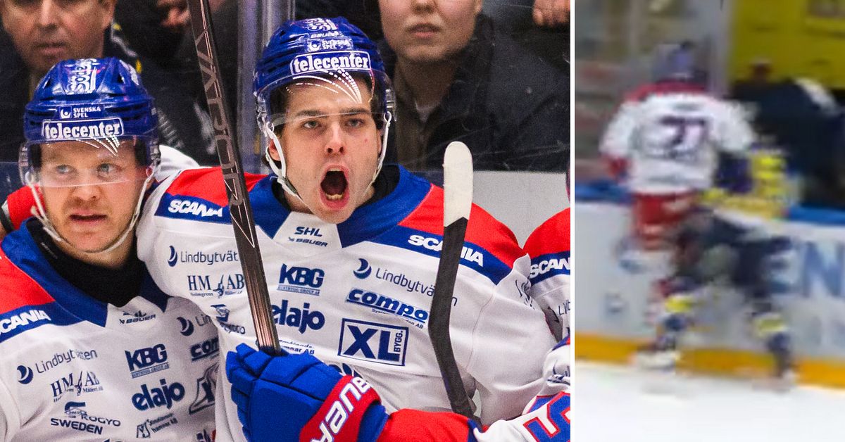 Hockey sur glace : Oskarshamn a choqué HV71 – Viktor Lodin espiègle et héros