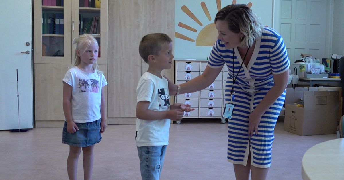 Sexåringarna Céline och Linton inför skolstarten: ”Har väntat länge”