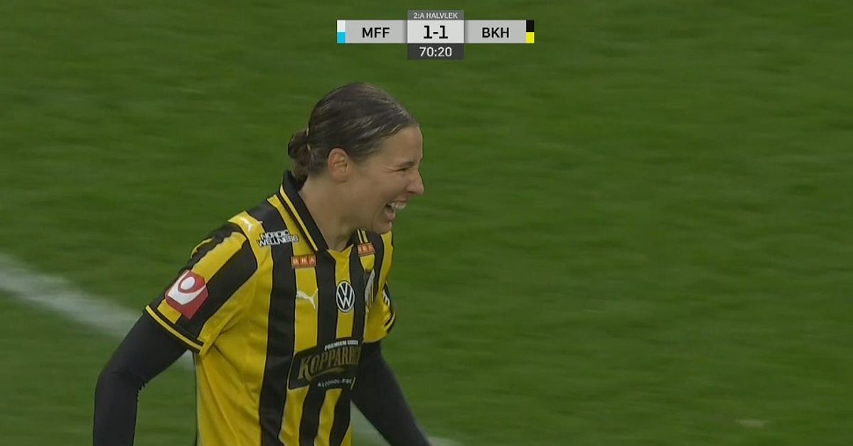 H&auml;cken ny tabelletta efter vinst mot MFF