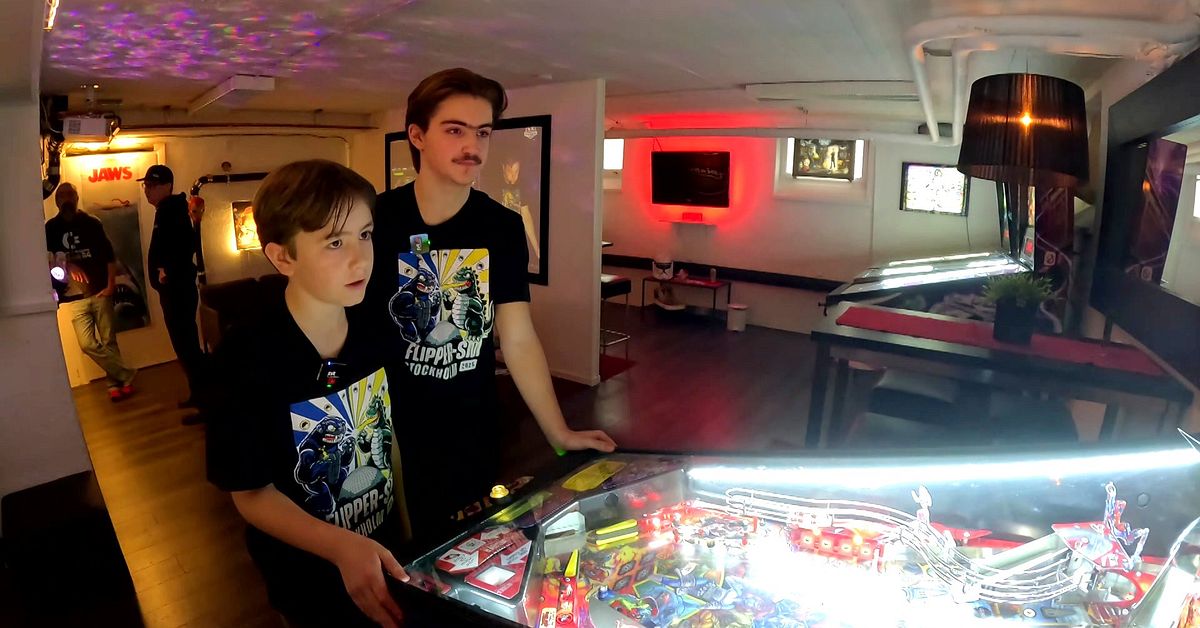 Bröderna Boris och Iván i Nyköping är bäst i Sverige på flipper