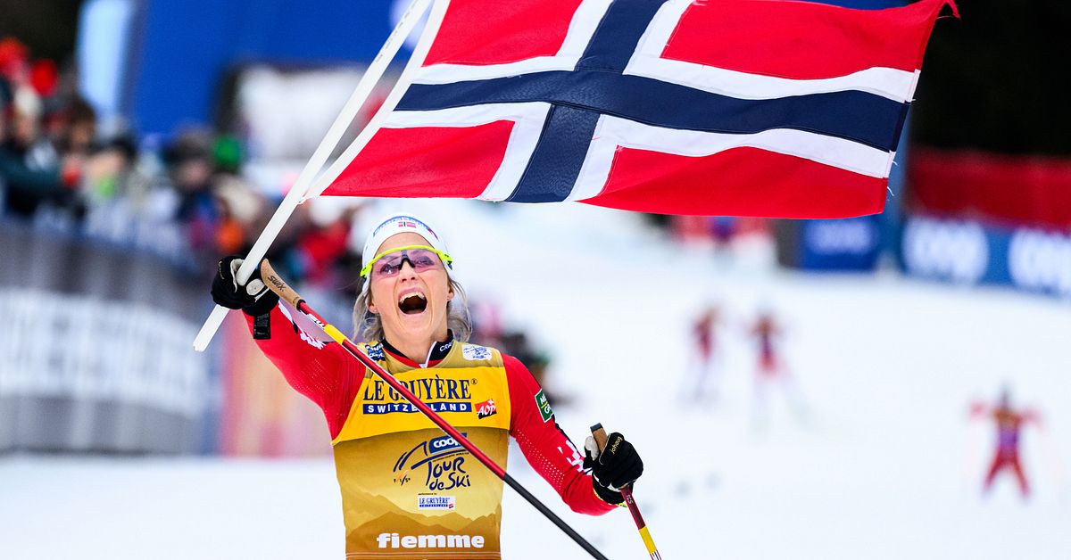 Therese Johaug beats 20 men up the hill: 'Not surprised'