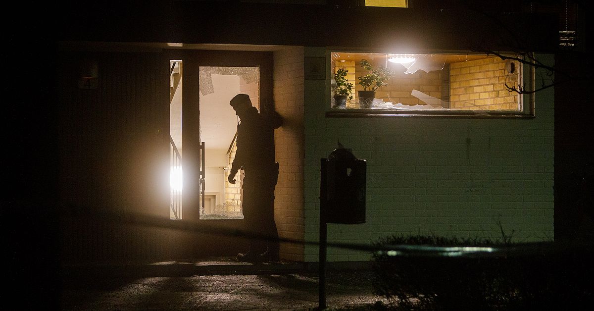 Två anhållna för explosionen i Värnamo