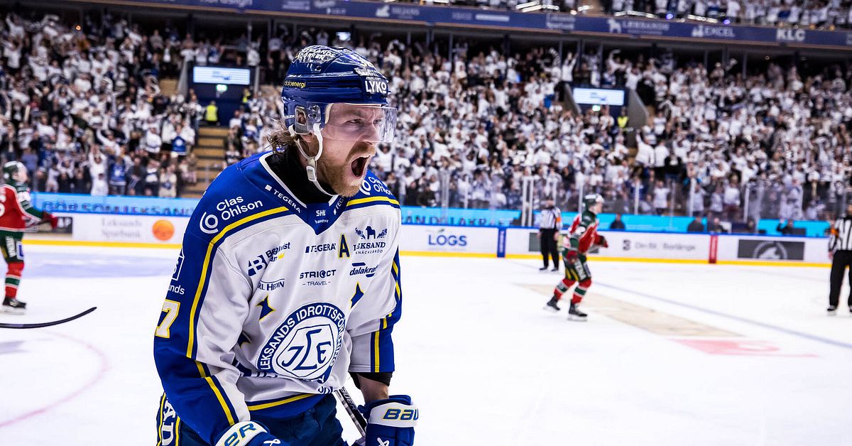 Leksand kvitterade matchserien mot Frölunda – Filip Larsson spikade igen bakåt