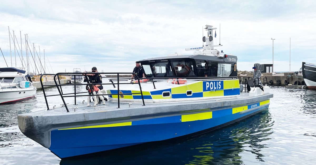 Sjöpolisen patrullerar Öresund – ska skrämma smugglare och sjöfyllerister