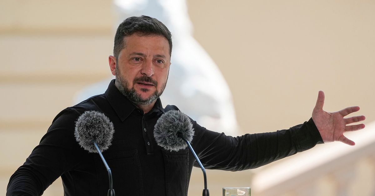 Zelenskyj tr&auml;ffar Burnham