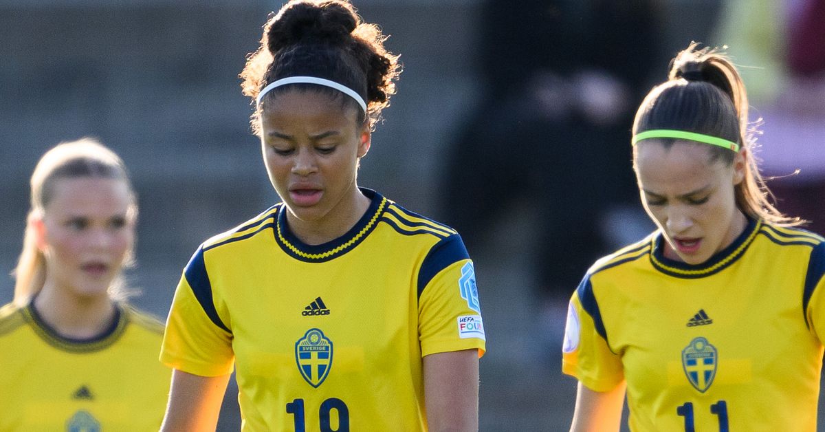 Sverige utslaget ur U17-EM efter överkörning – Isabella Fisher gjorde tre mål på nio minuter