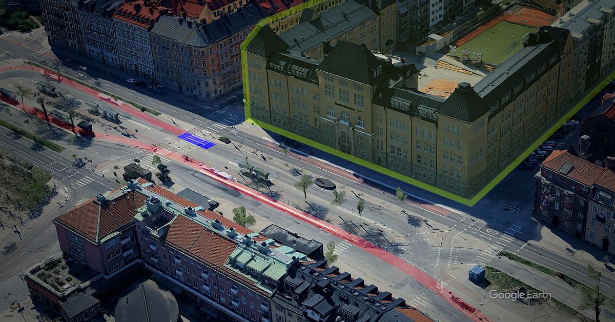 Körde 40 meter på trottoaren – så gick bussolyckan till