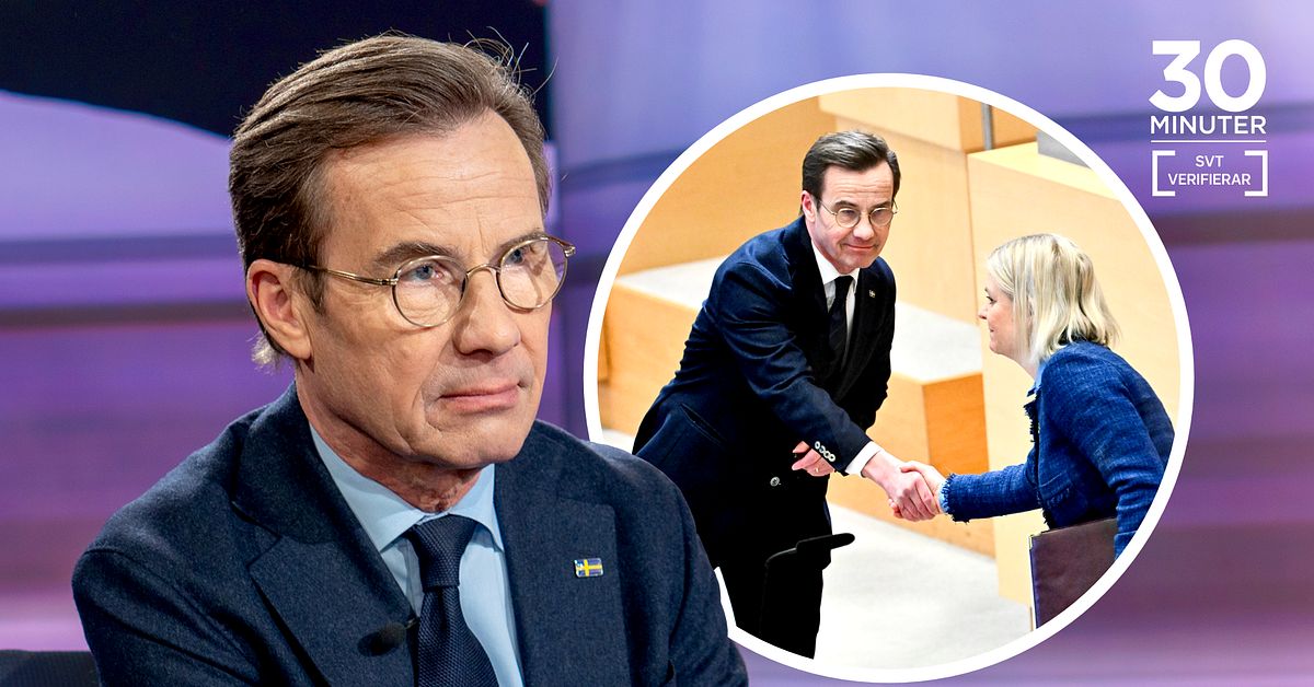 M: Vi &auml;r &ouml;verens med S om k&auml;rnkraften &ndash; Helt fel, svarar S