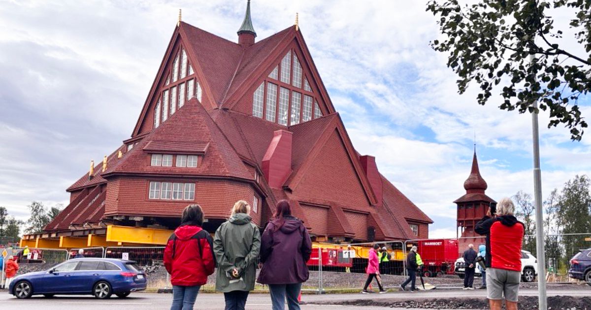 Efter åtta år av förberedelser – nu är kyrkan i Kiruna redo att rulla
