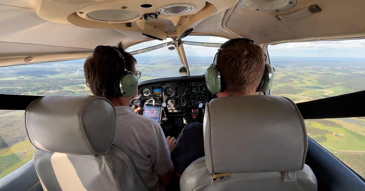 Frivilliga piloter spanar efter skogsbränder – upptäckt sju i år