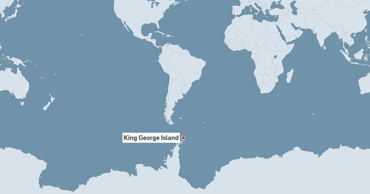 Svenskar strandsatta på ö i Antarktis