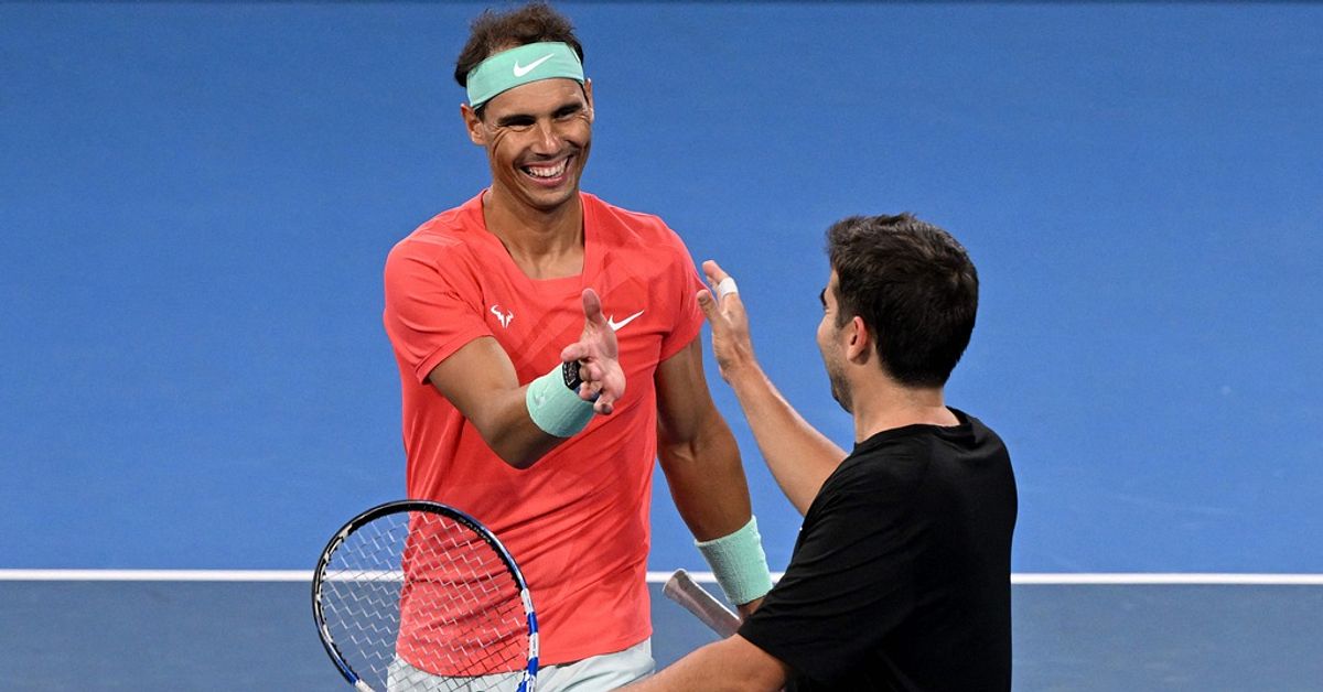 Tennis: Rafael Nadal torna sul campo da tennis dopo un anno