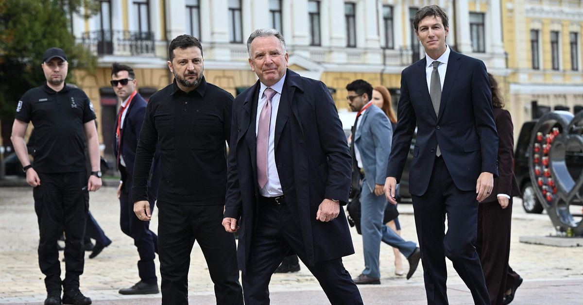 Steve Witkoff och Jared Kushner p&aring; plats i Kiev