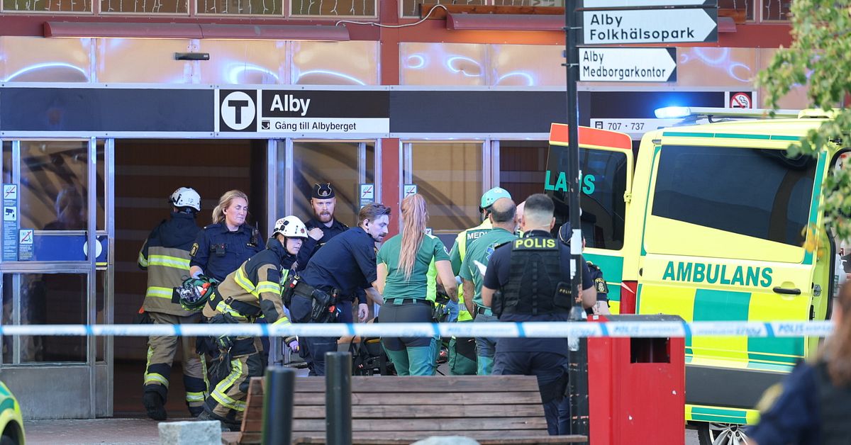 Man hittad skjuten i Alby