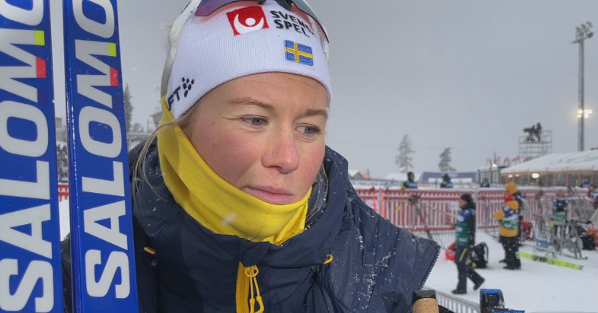 Längdskidor Maja Dahlqvist utslagen i sprintkvalet i Ruka SVT Sport