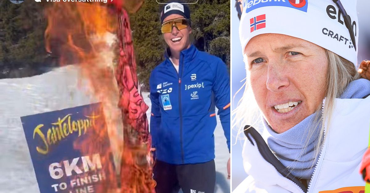 Astrid Öyre Slind Protests against Janteloppet: 