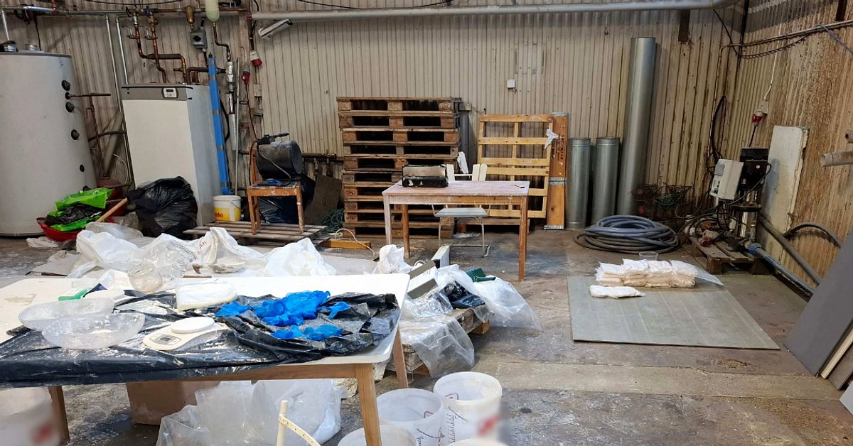 Tv&aring; m&auml;n d&ouml;ms &ndash; drev amfetaminlabb utanf&ouml;r Helsingborg