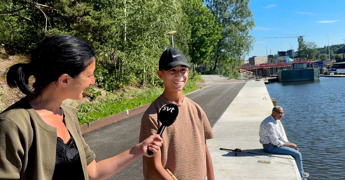 Efter år av väntan: Nu har populära promenadstråket i Södertälje öppnat