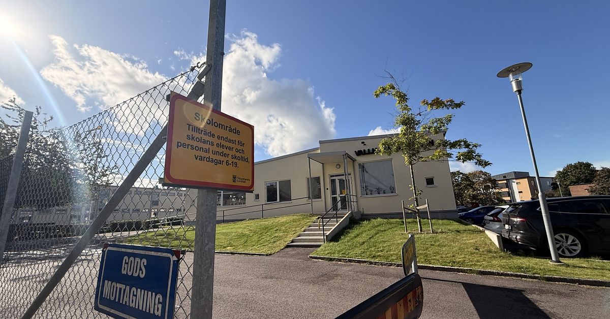 Vallhallaskolan i Oskarshamn st&auml;ngd efter hot &ndash; en person misst&auml;nkt