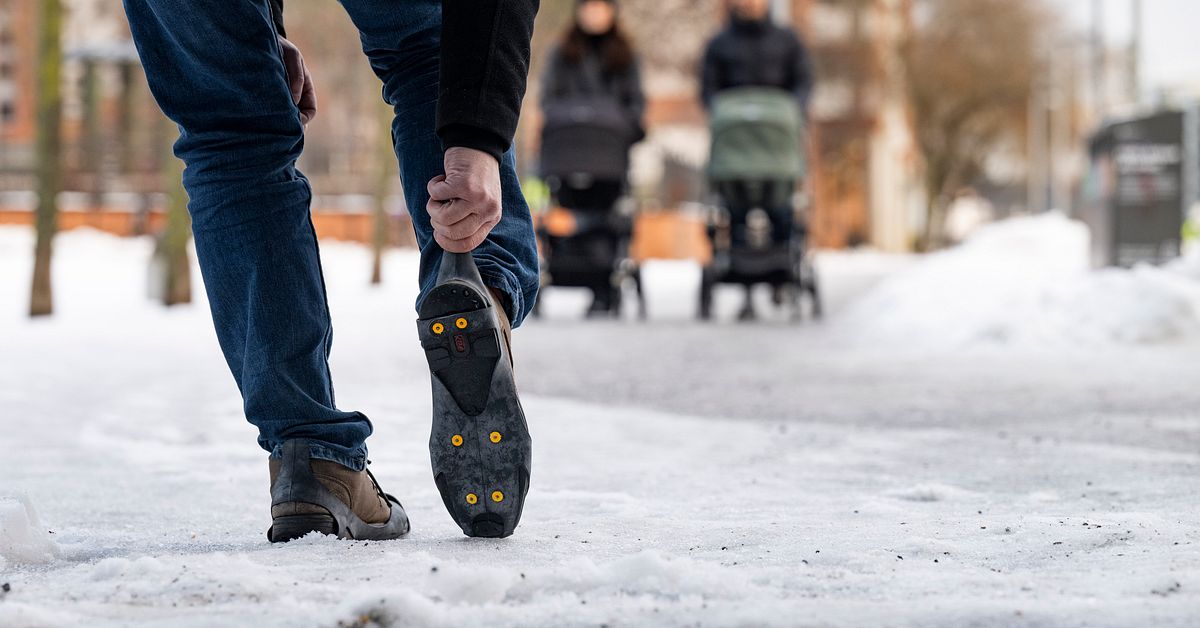 Nu börjar halkperioden: ”Riktigt ortoped-väder”