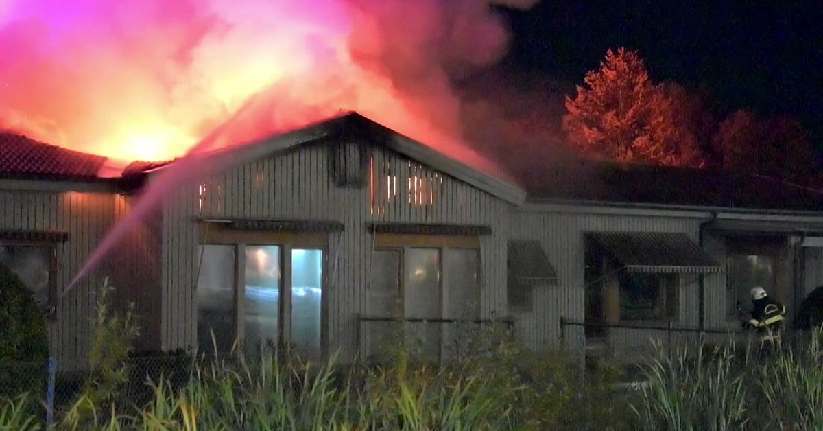 F&ouml;rskola i brand i Gnesta &ndash; f&aring;r brinna ner