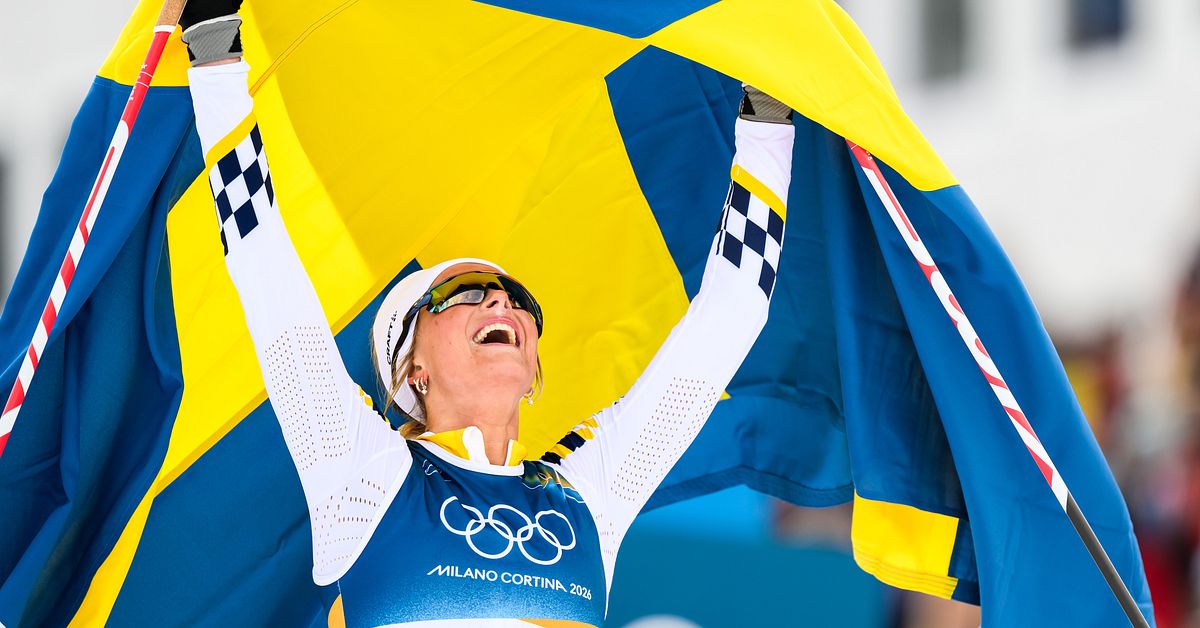 Frida Karlsson tog Sveriges f&ouml;rsta OS-guld efter uppvisning: &rdquo;Aldrig varit s&aring; k&auml;r&rdquo;