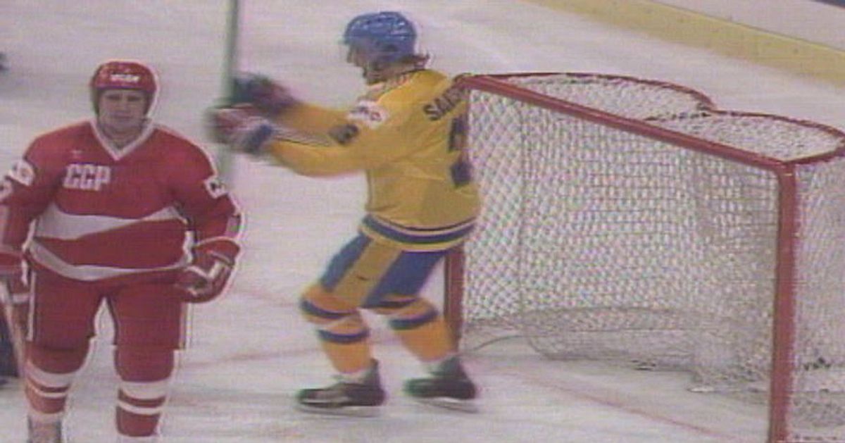 Sverige vinner ishockeyVM 1987 SVT Nyheter