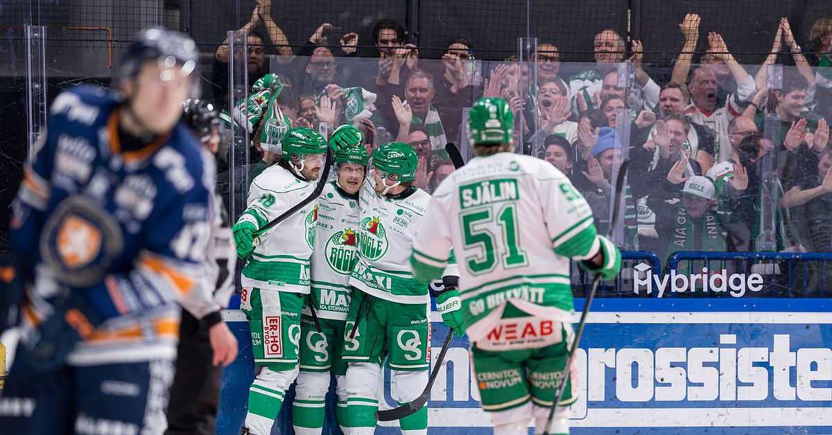 R&ouml;gle v&auml;nde 0&ndash;3-underl&auml;ge i den f&ouml;rsta semifinalen mot V&auml;xj&ouml;