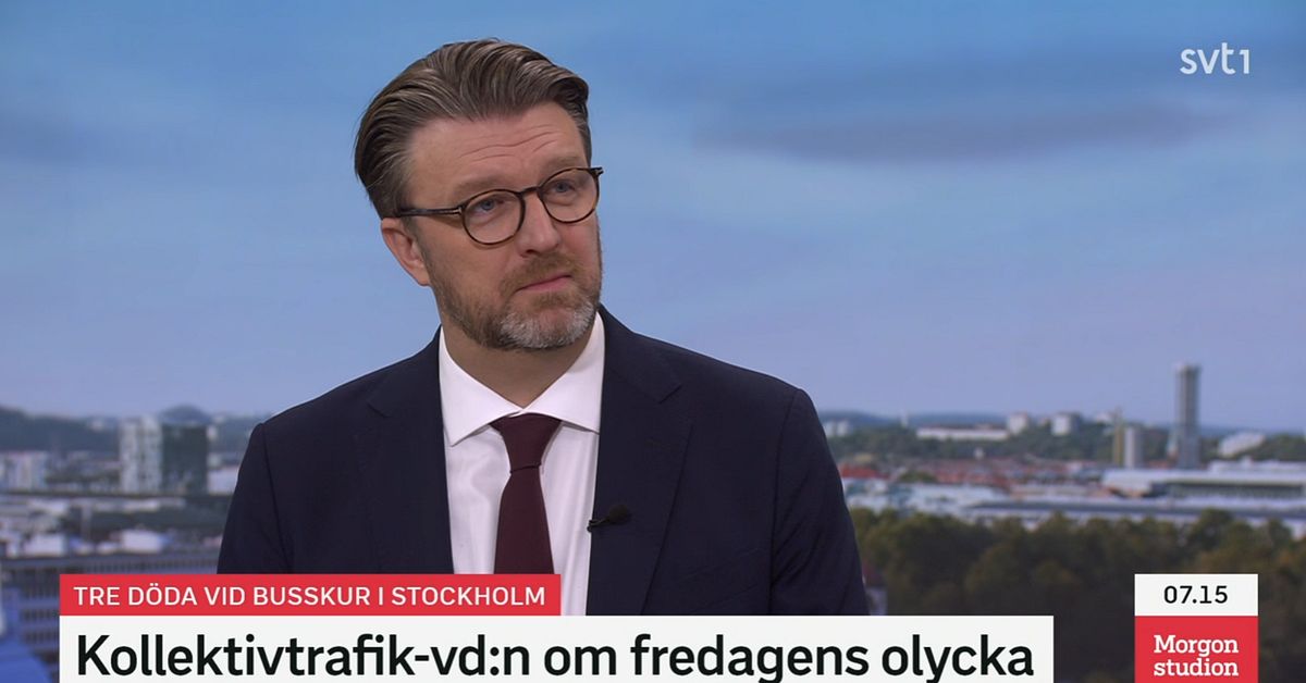 SL:s vd om bussolyckan i Stockholm – geofencing användes