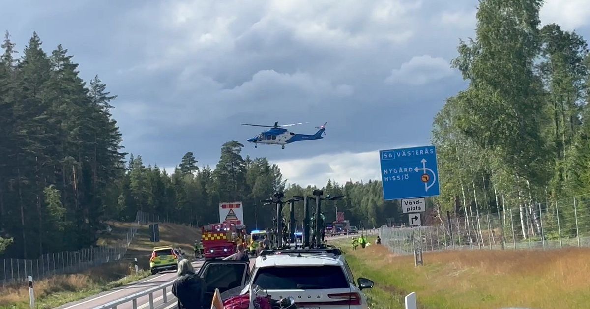 S&aring; gick d&ouml;dsolyckan till p&aring; nya v&auml;g 56 utanf&ouml;r Katrineholm &ndash; ska utredas