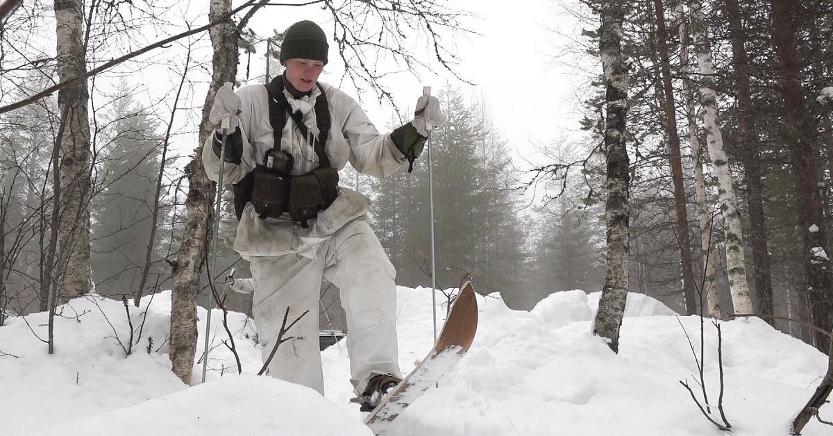Har aldrig &aring;kt skidor &ndash; nu ska Moa f&ouml;rsvara arktiska regionen