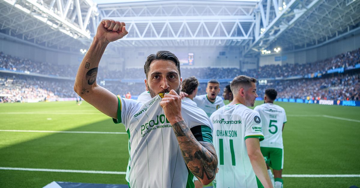 Fußball: Nahir Besara erzielte zwei Tore, als Hammarby das Derby gegen Djurgården gewann