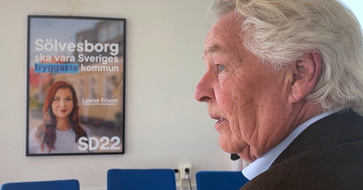 Han tar över efter Louise Erixon (SD) i Sölvesborg